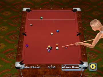 World Championship Pool 2004 screen shot game playing